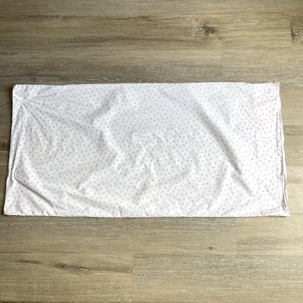 Simply Shabby Chic MON AMI Pink Rosebud Pillowcase King Size 100% Cotton